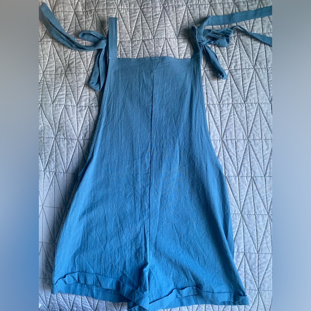 SHEIN blue overalls, size XS